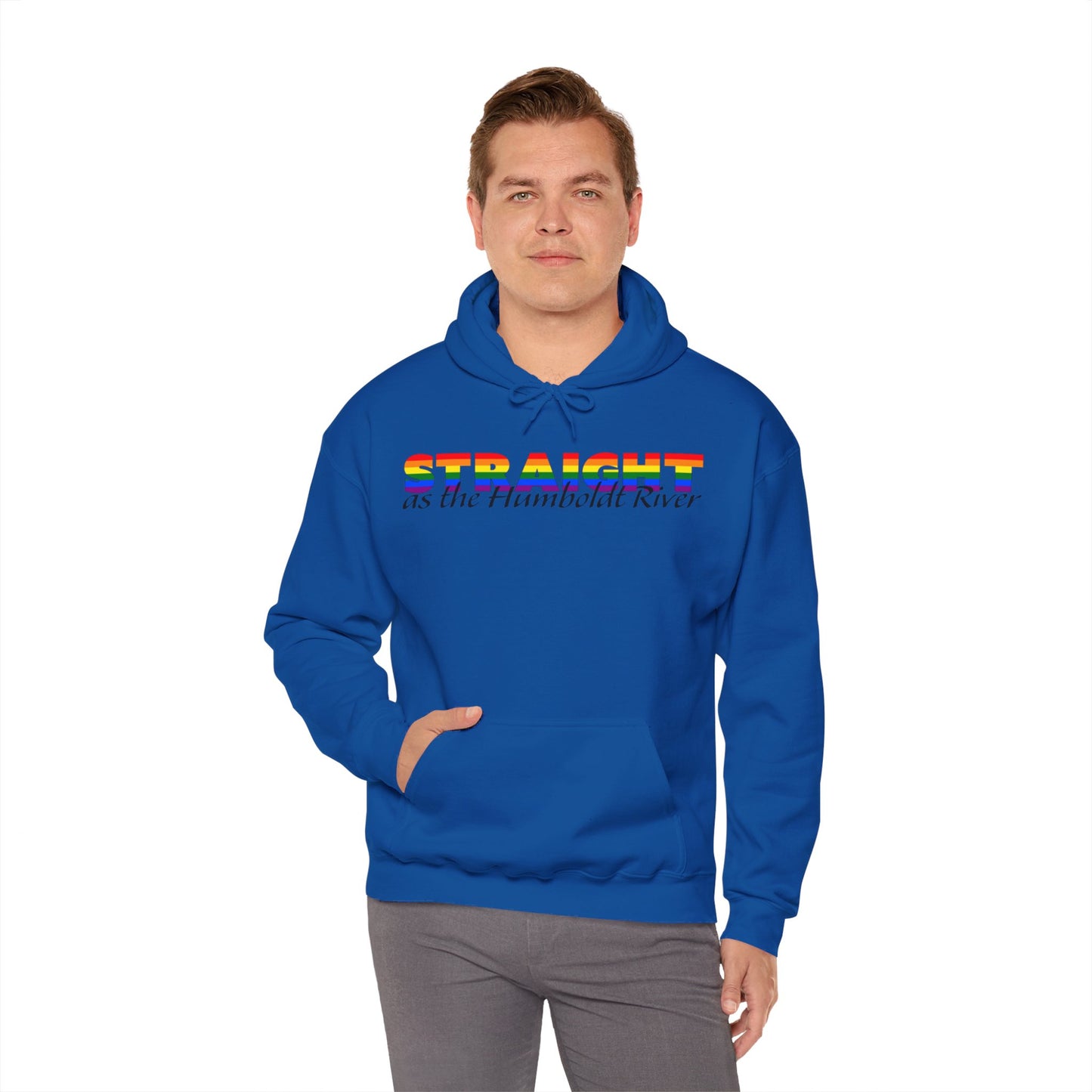 Straight as the Humboldt River Hoodie