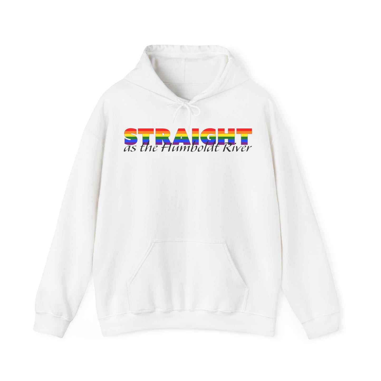 Straight as the Humboldt River Hoodie