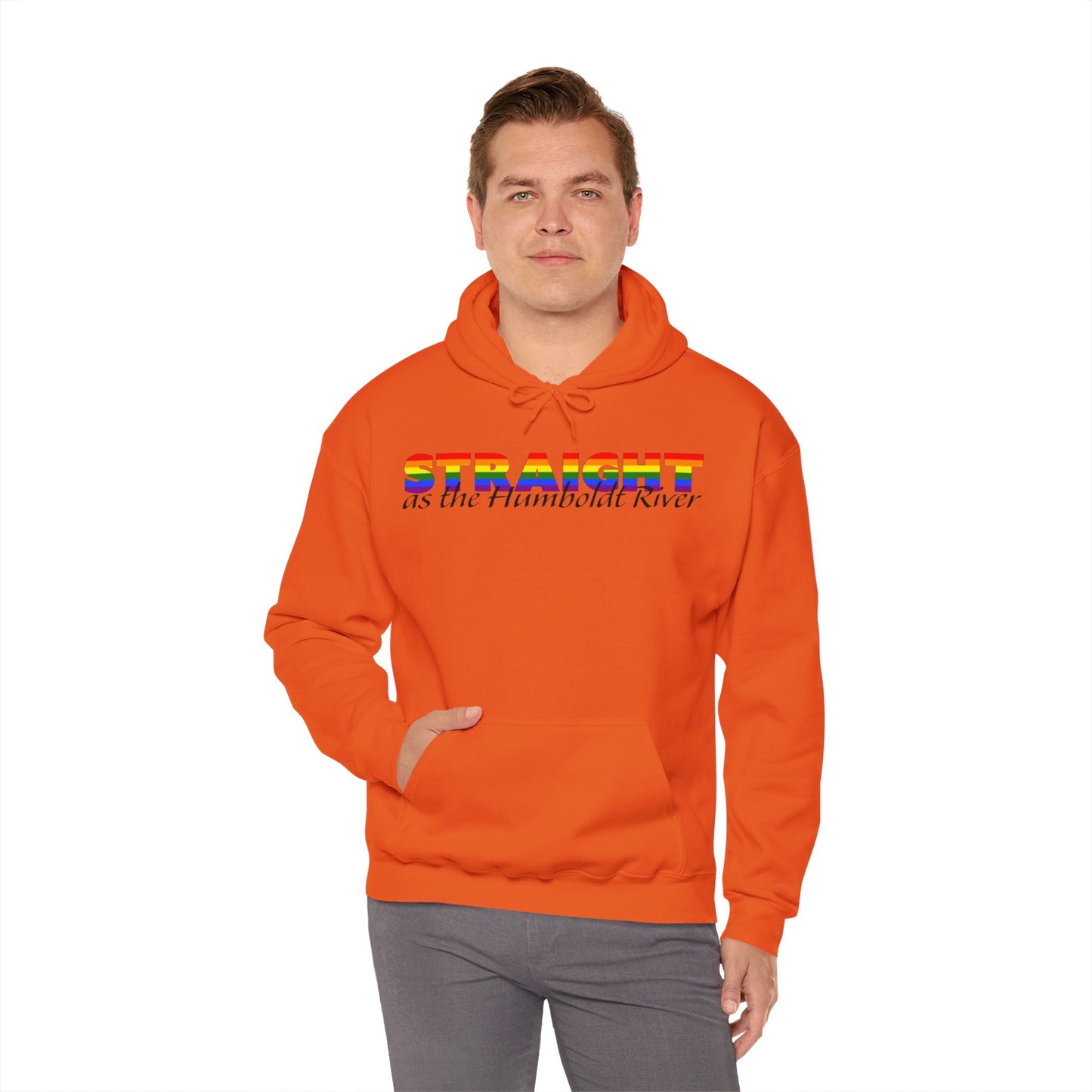 Straight as the Humboldt River Hoodie