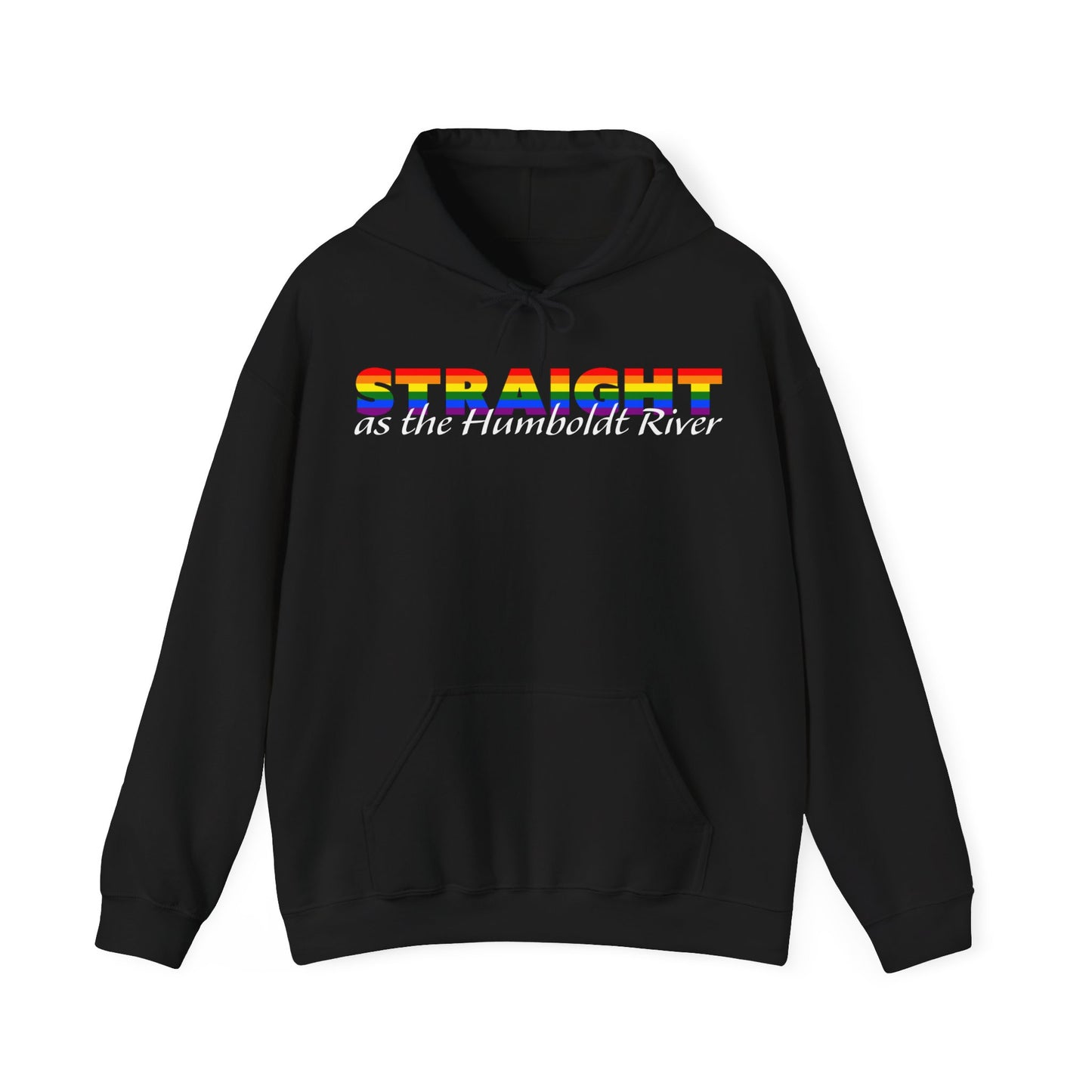 Straight as the Humboldt River Hoodie
