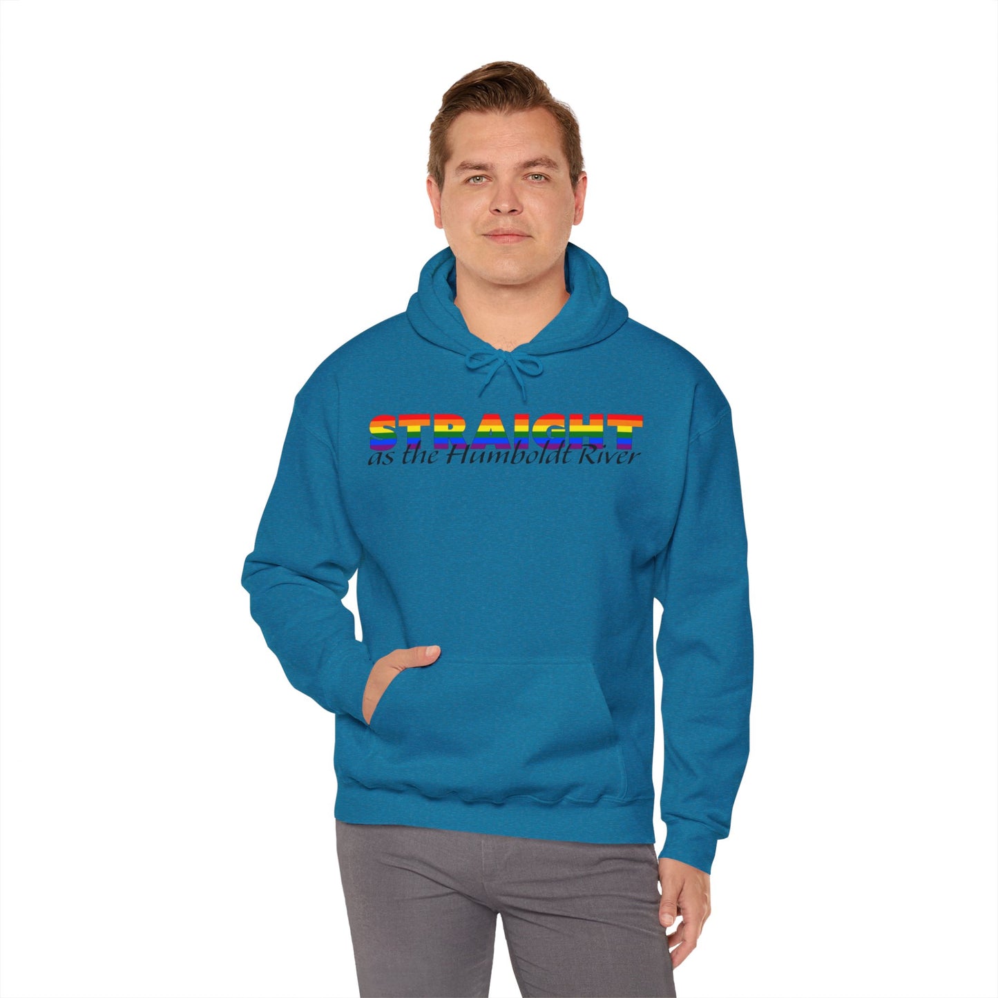 Straight as the Humboldt River Hoodie