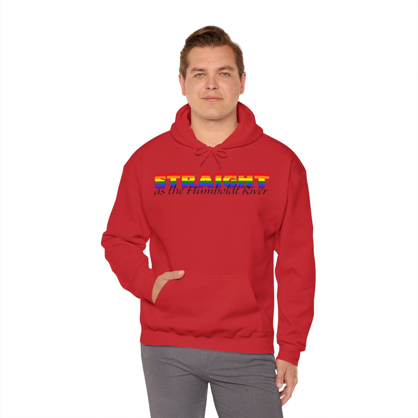 Straight as the Humboldt River Hoodie