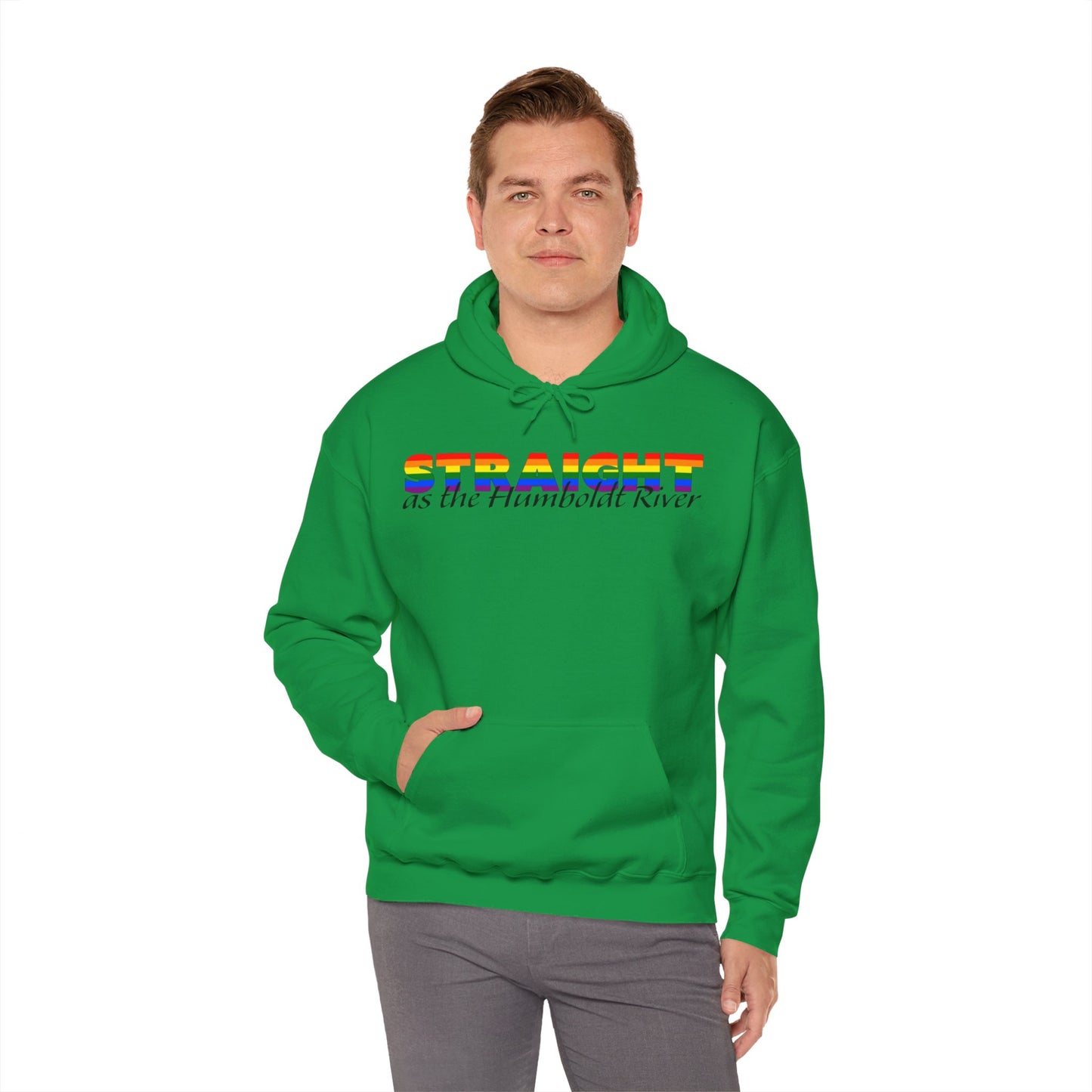 Straight as the Humboldt River Hoodie