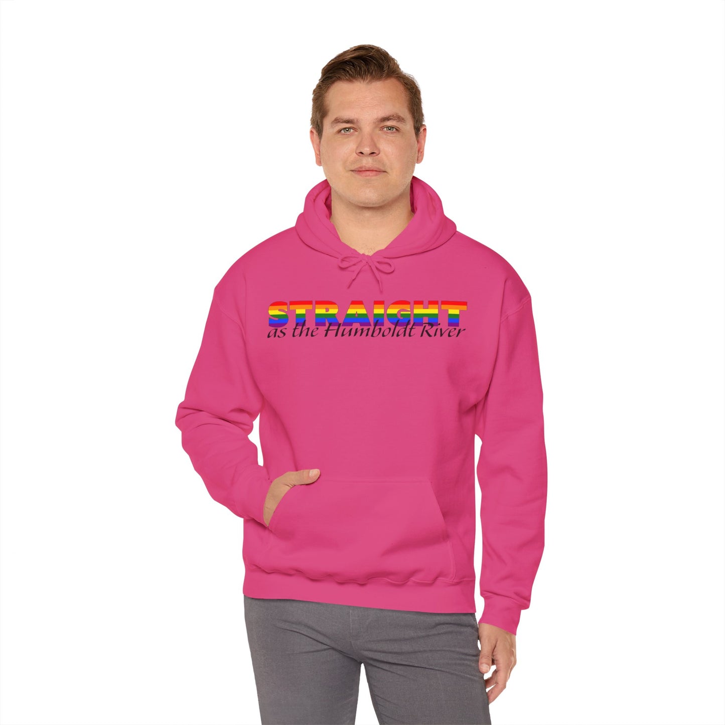 Straight as the Humboldt River Hoodie