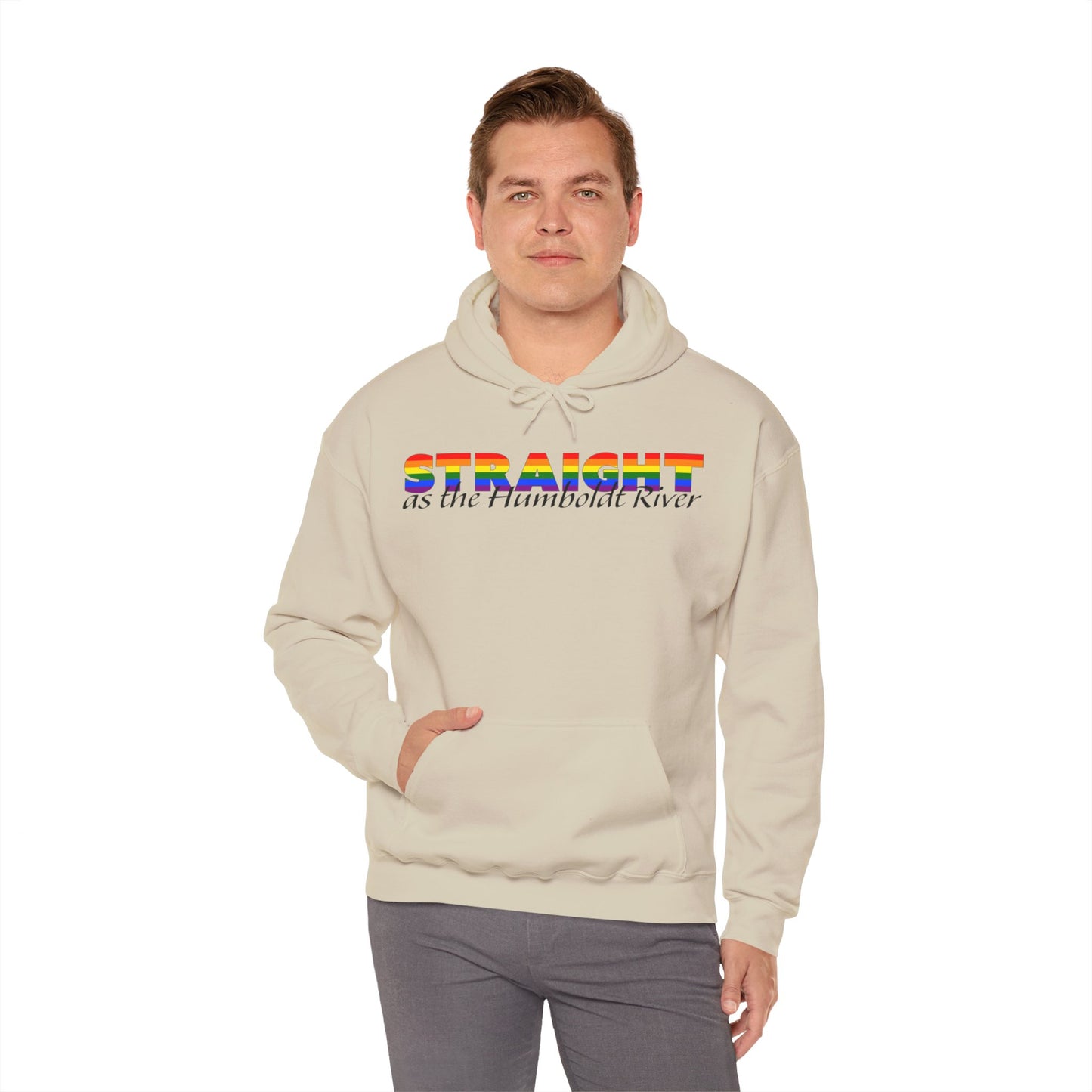 Straight as the Humboldt River Hoodie