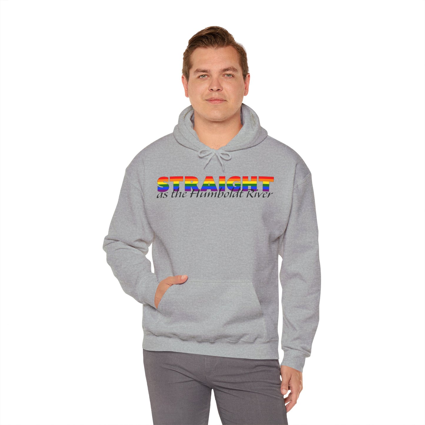Straight as the Humboldt River Hoodie