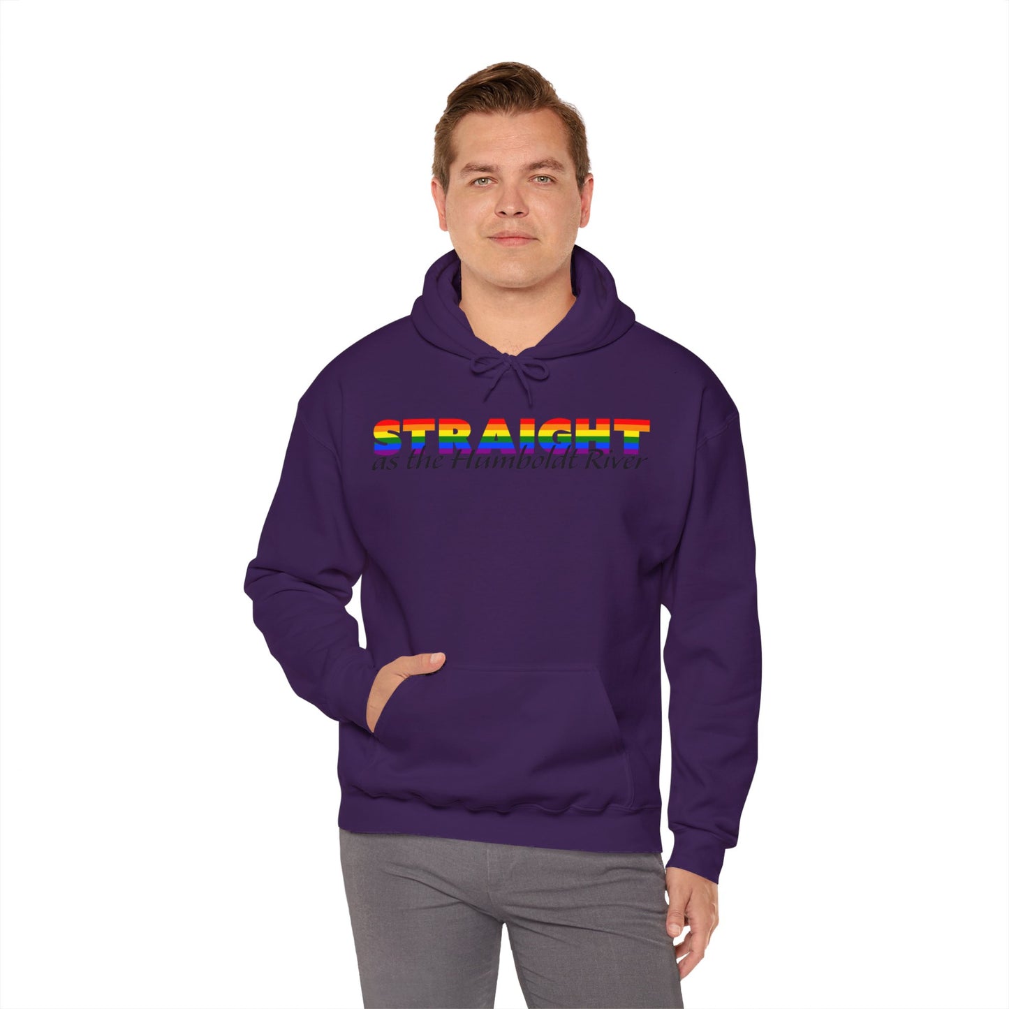 Straight as the Humboldt River Hoodie