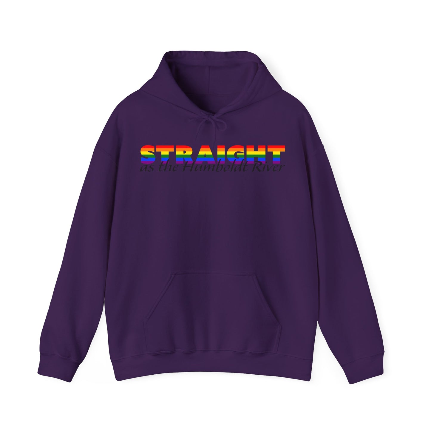 Straight as the Humboldt River Hoodie