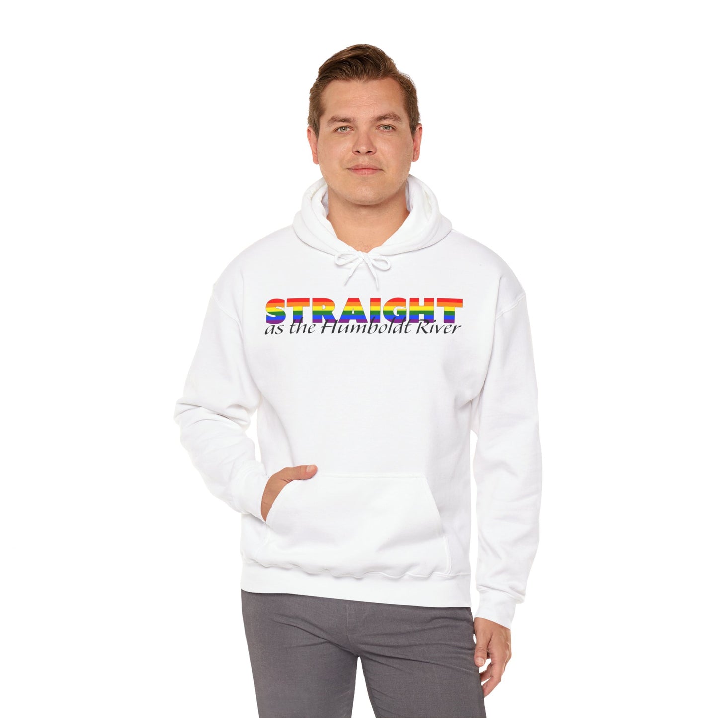 Straight as the Humboldt River Hoodie