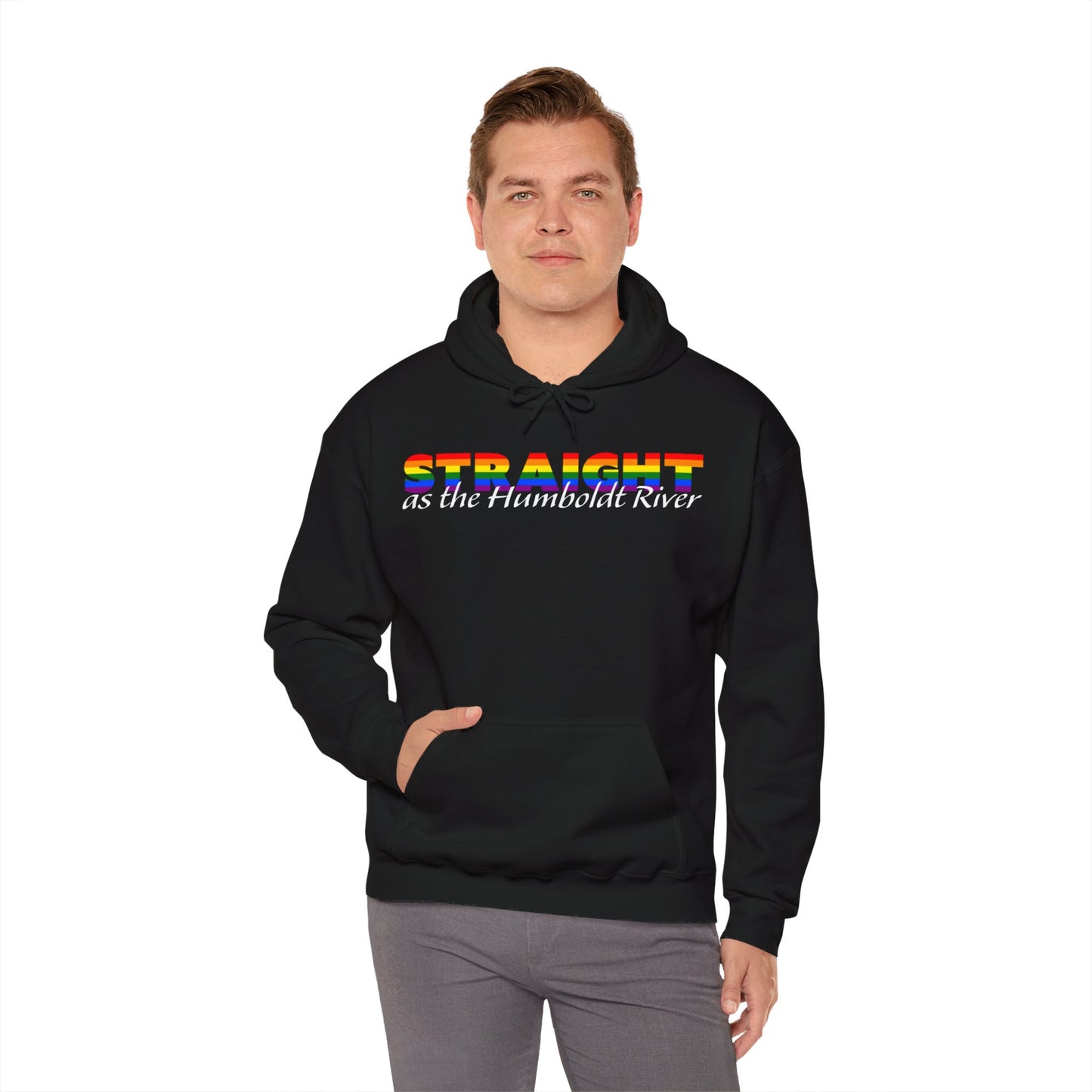 Straight as the Humboldt River Hoodie