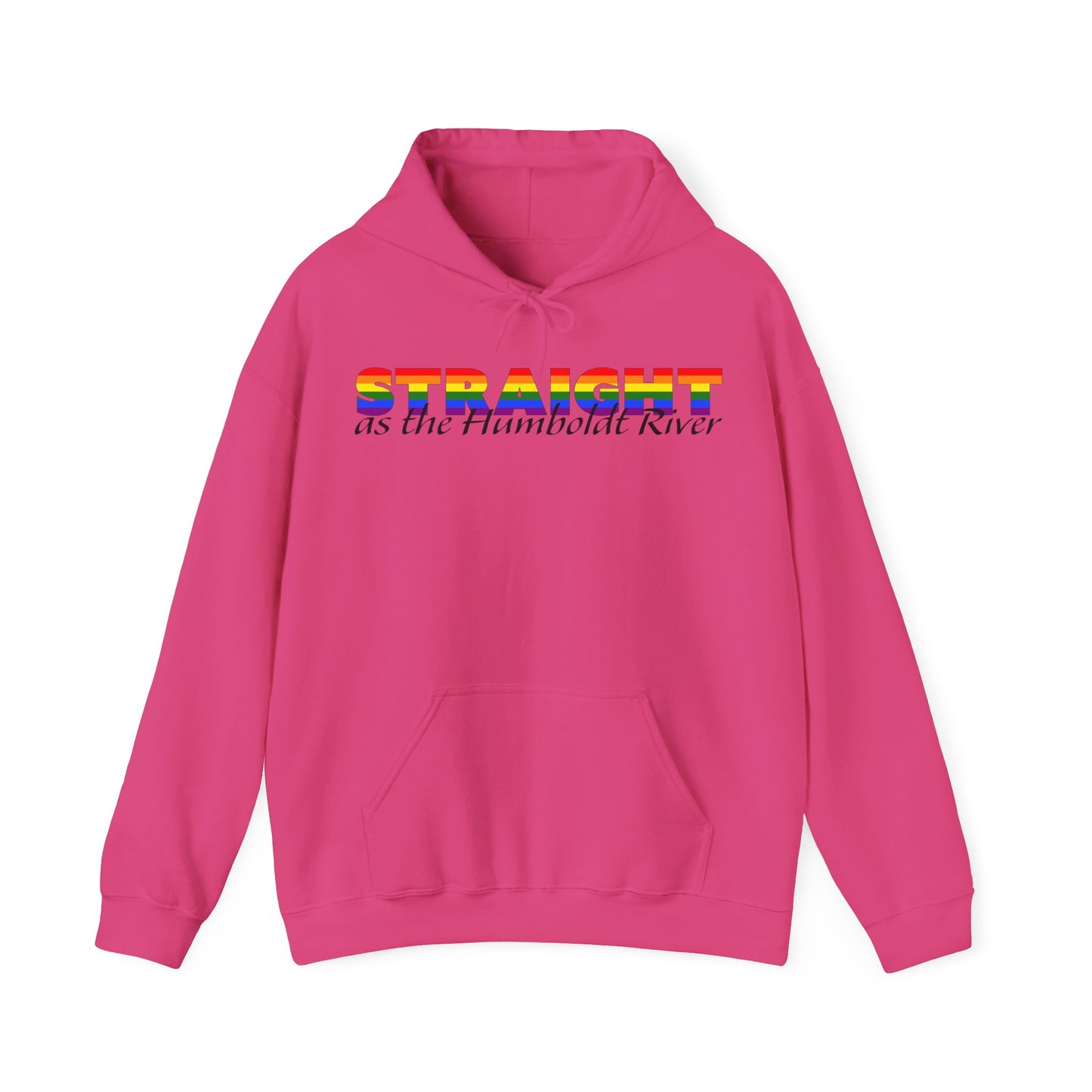 Straight as the Humboldt River Hoodie