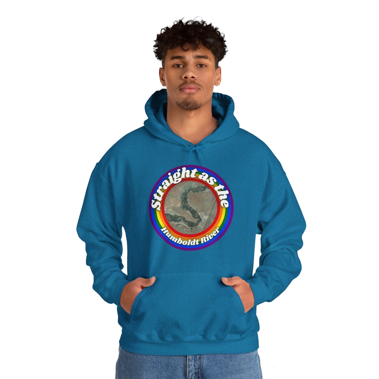 Straight as the Humboldt River 2 Hoodie