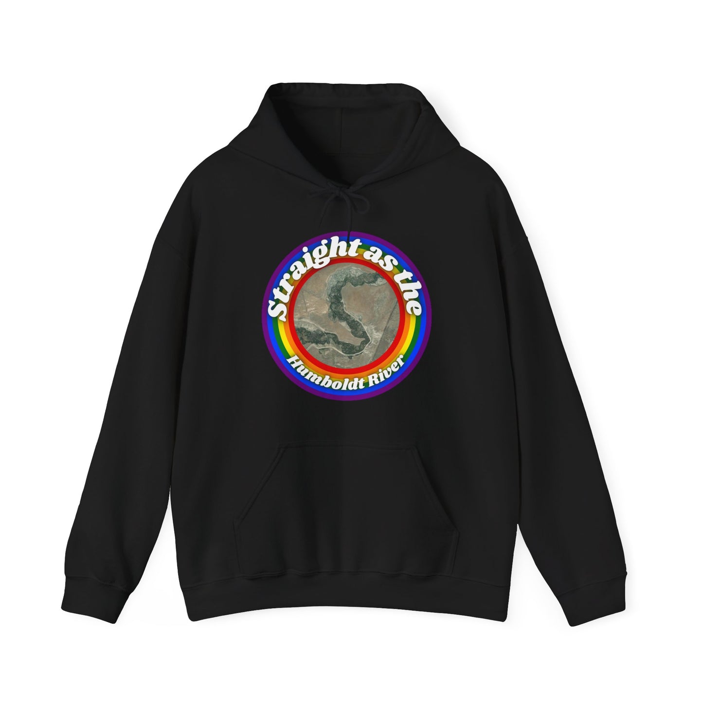 Straight as the Humboldt River 2 Hoodie