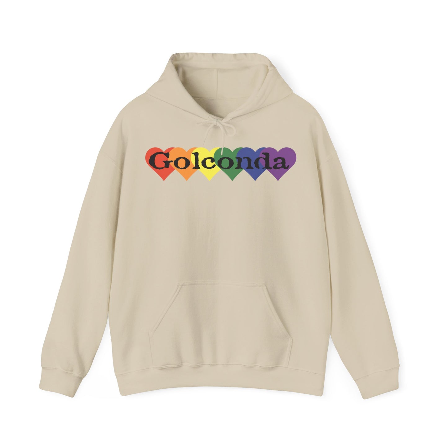 Golconda Hearts Hoodie