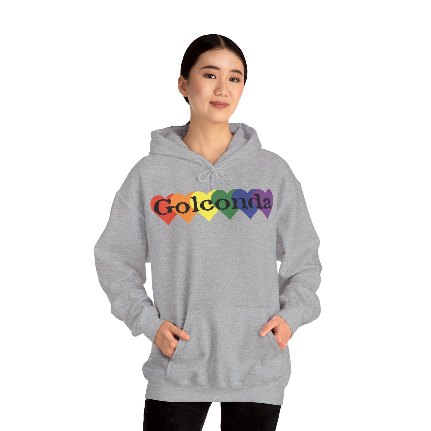 Golconda Hearts Hoodie