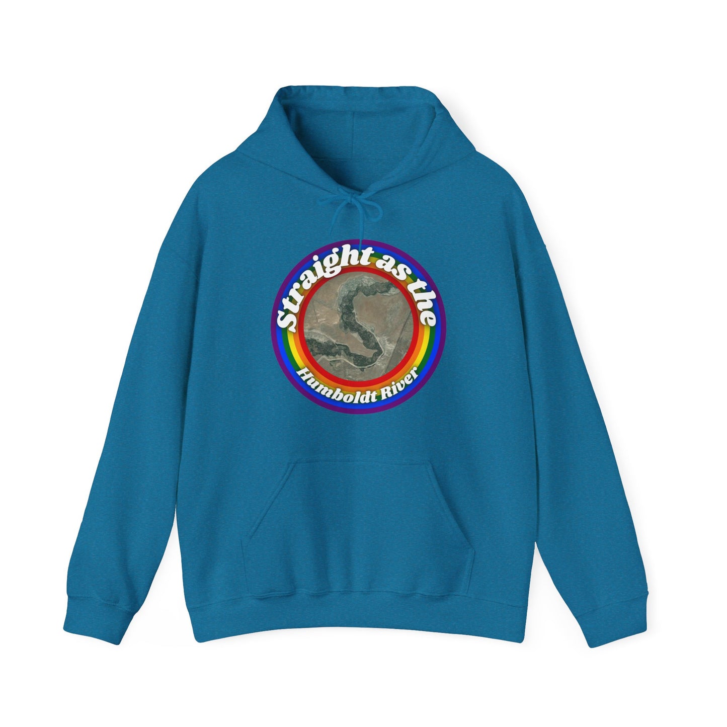 Straight as the Humboldt River 2 Hoodie