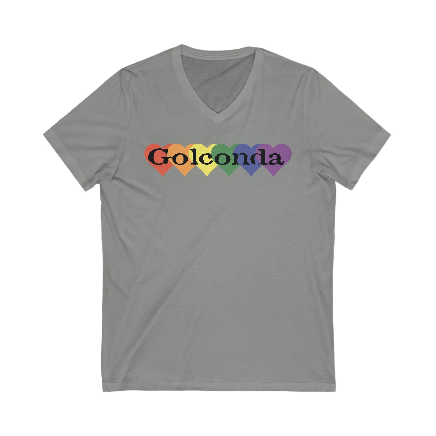 Golconda Hearts V Neck