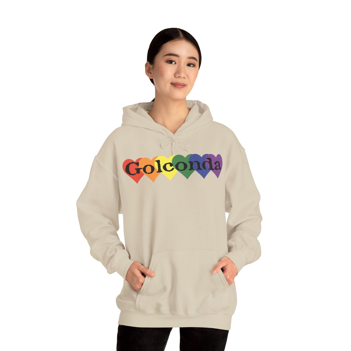 Golconda Hearts Hoodie