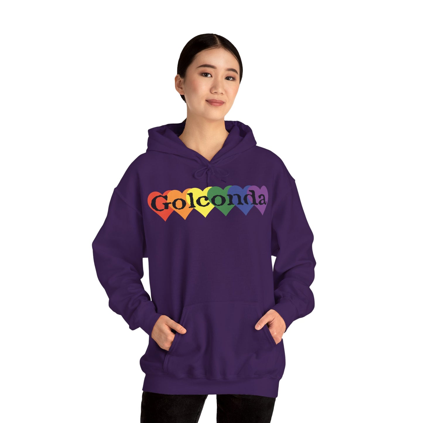 Golconda Hearts Hoodie