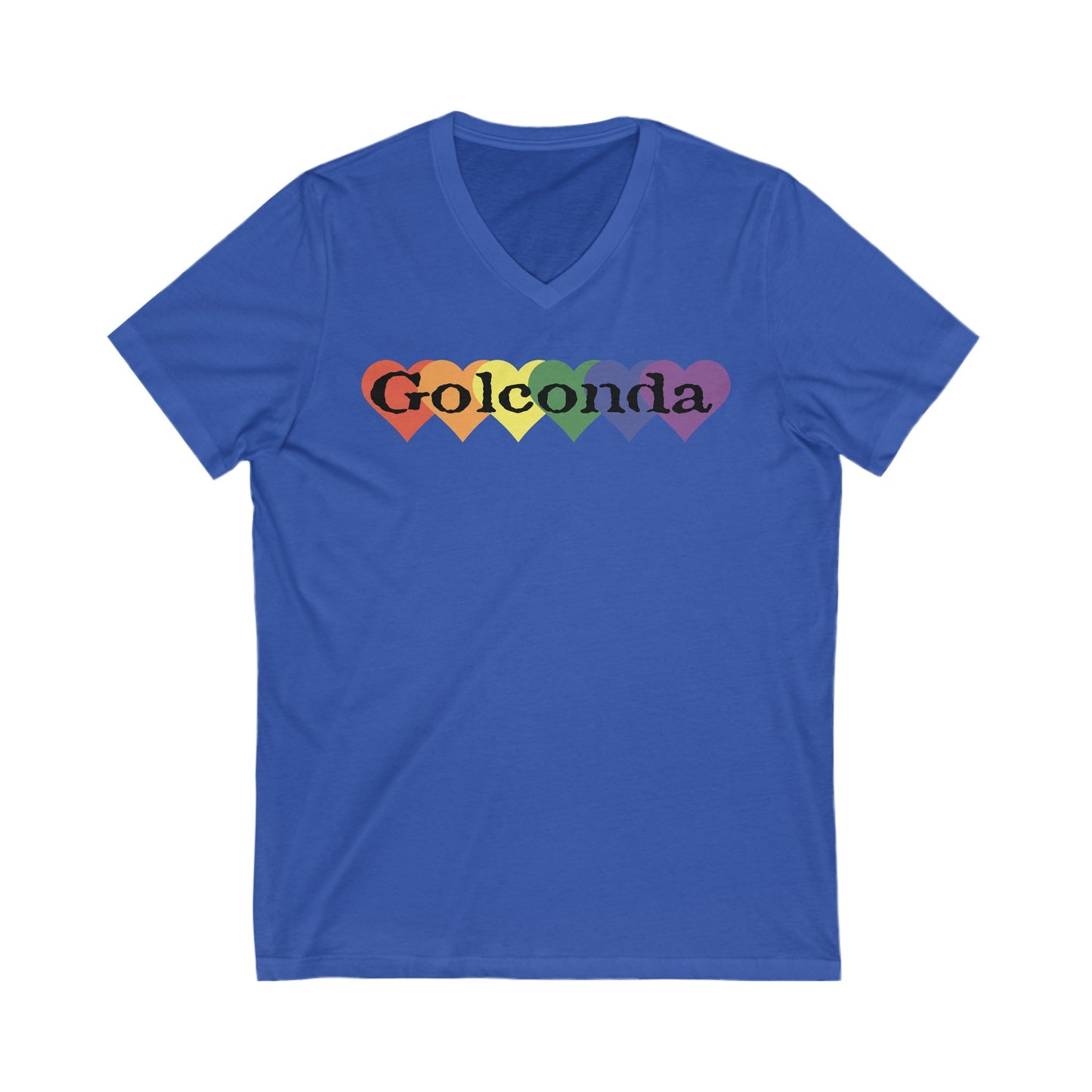 Golconda Hearts V Neck