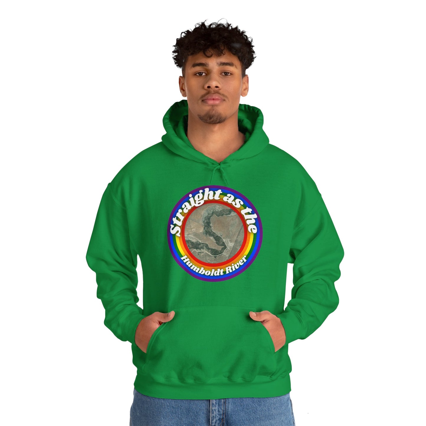 Straight as the Humboldt River 2 Hoodie