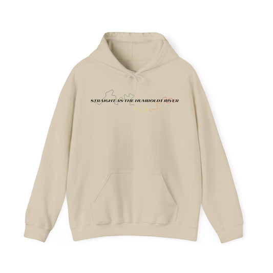 Straight as the Humboldt River 3 Hoodie