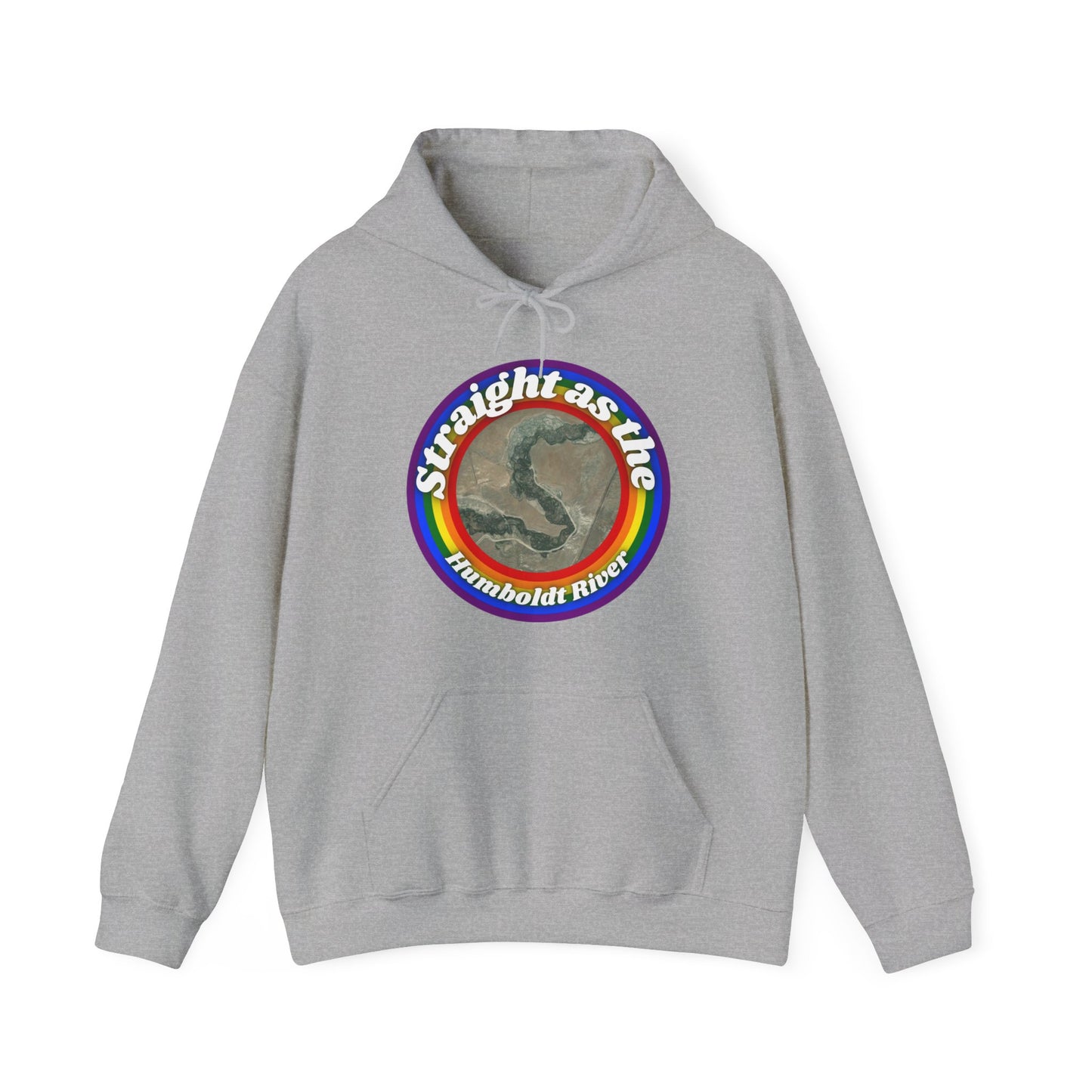 Straight as the Humboldt River 2 Hoodie