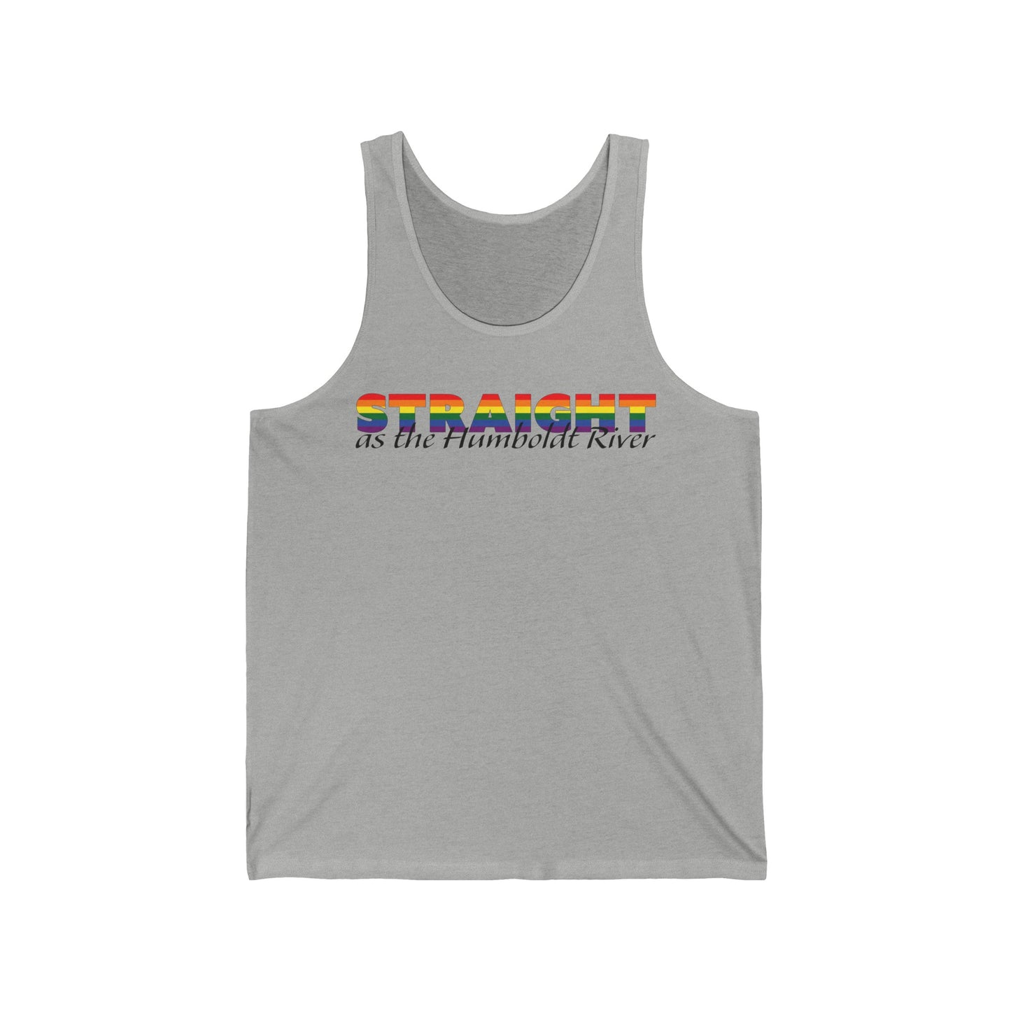 Straight as the Humboldt River Jersey Tank