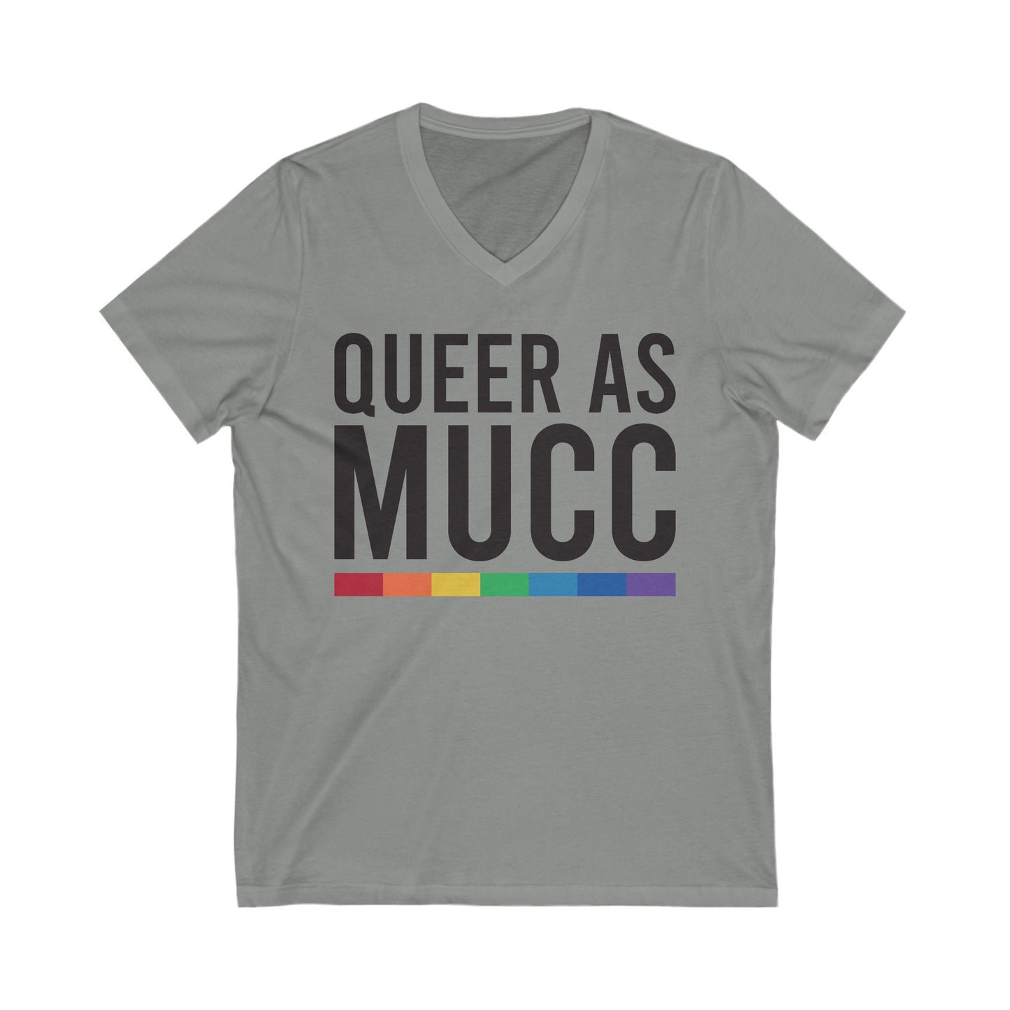 Queer as Mucc V Neck