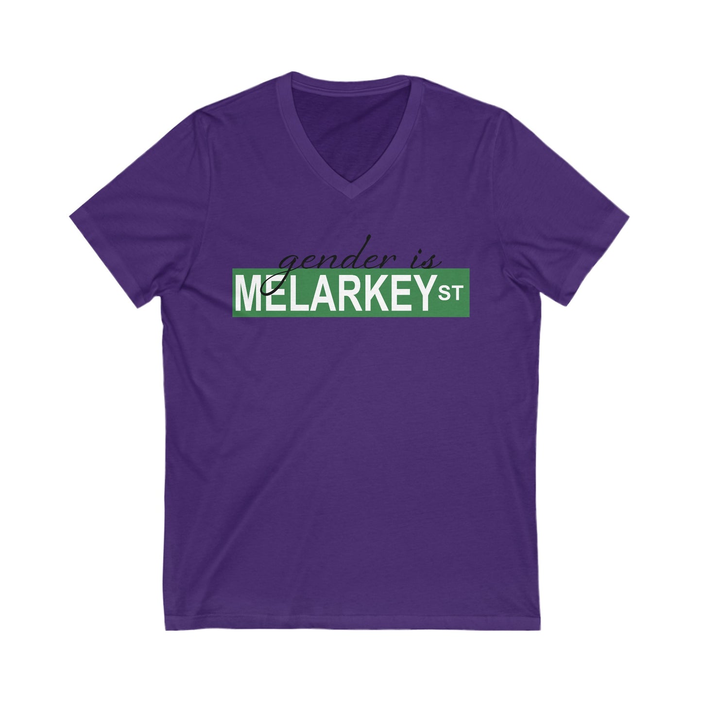 Gender is Melarkey St. V Neck