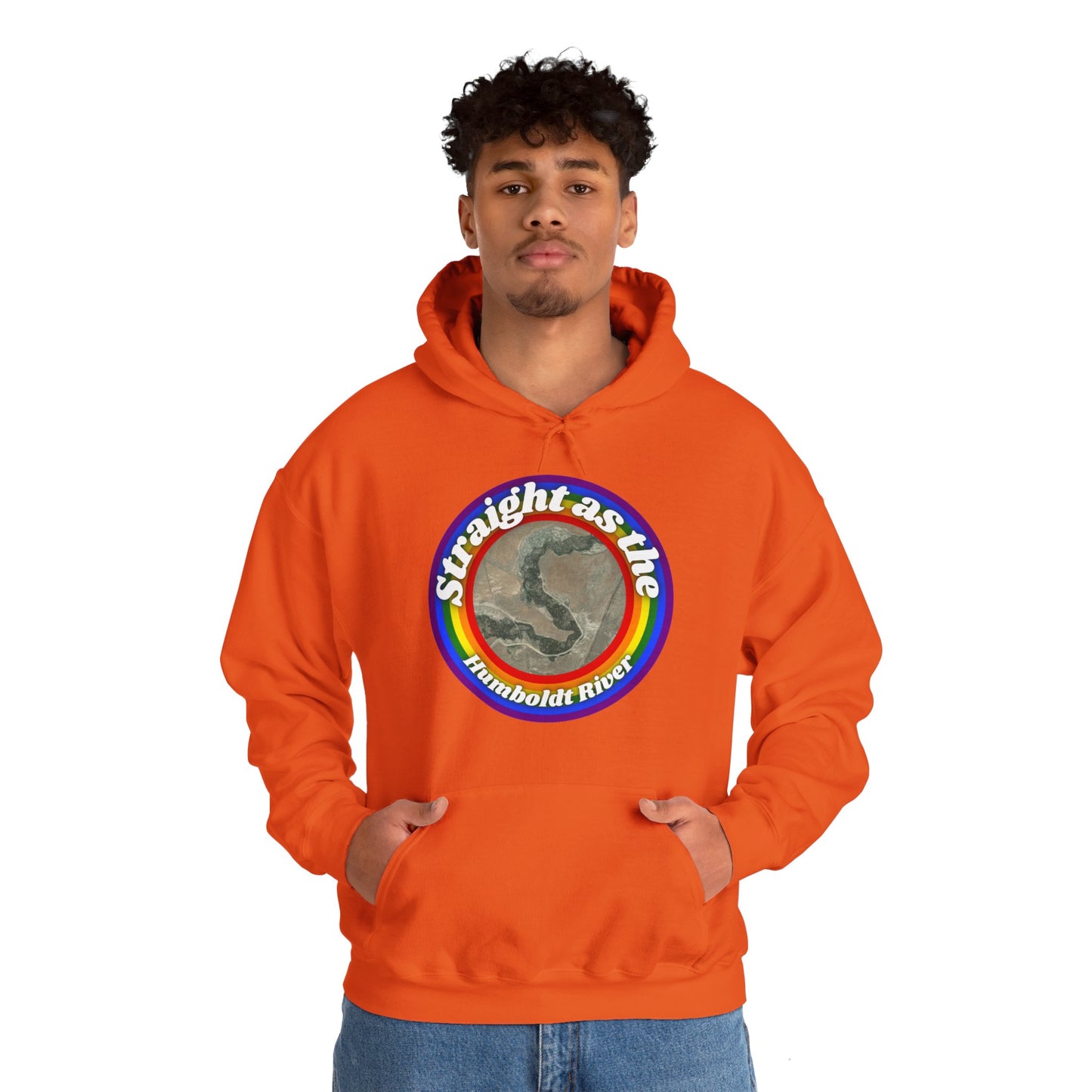 Straight as the Humboldt River 2 Hoodie