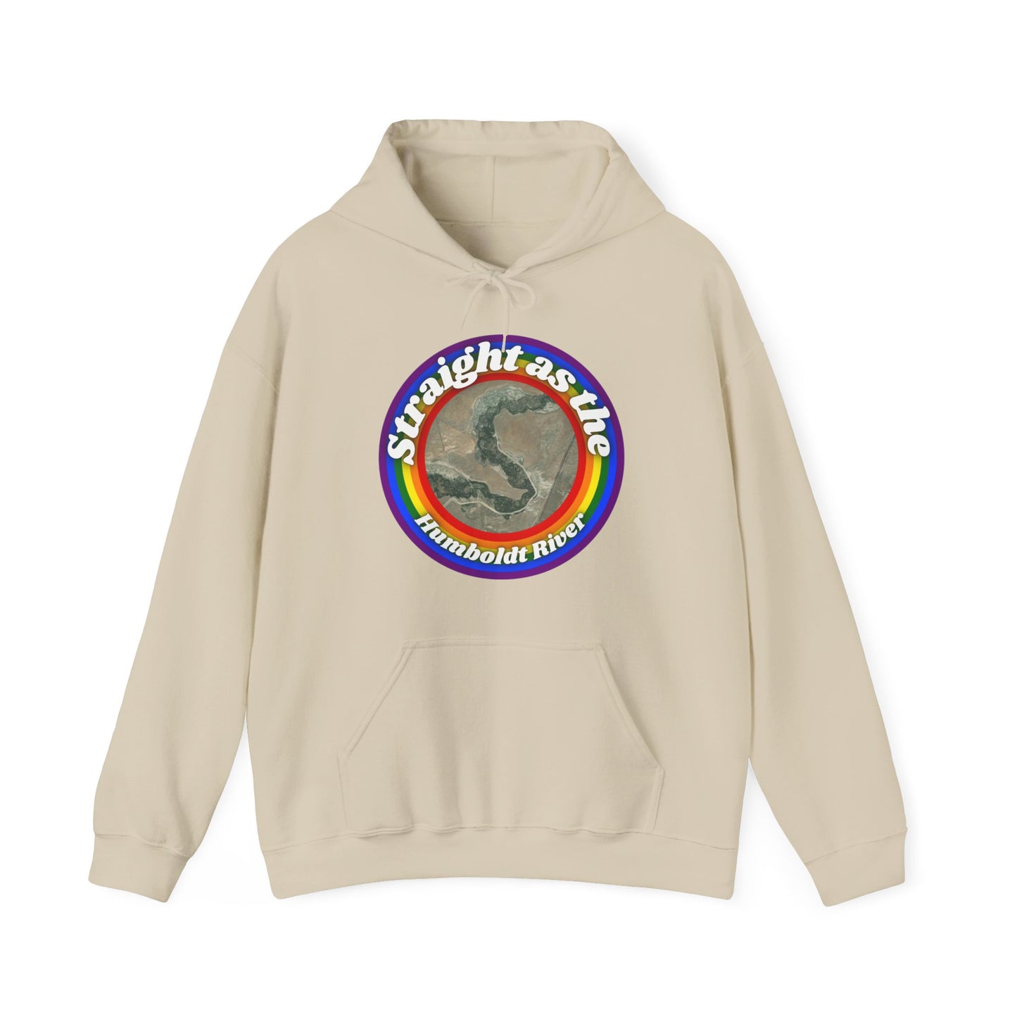 Straight as the Humboldt River 2 Hoodie