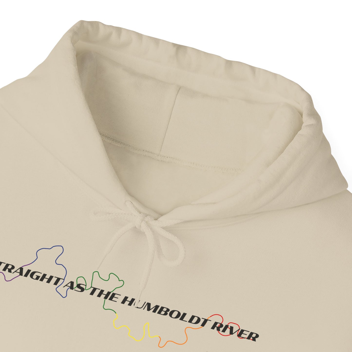 Straight as the Humboldt River 3 Hoodie