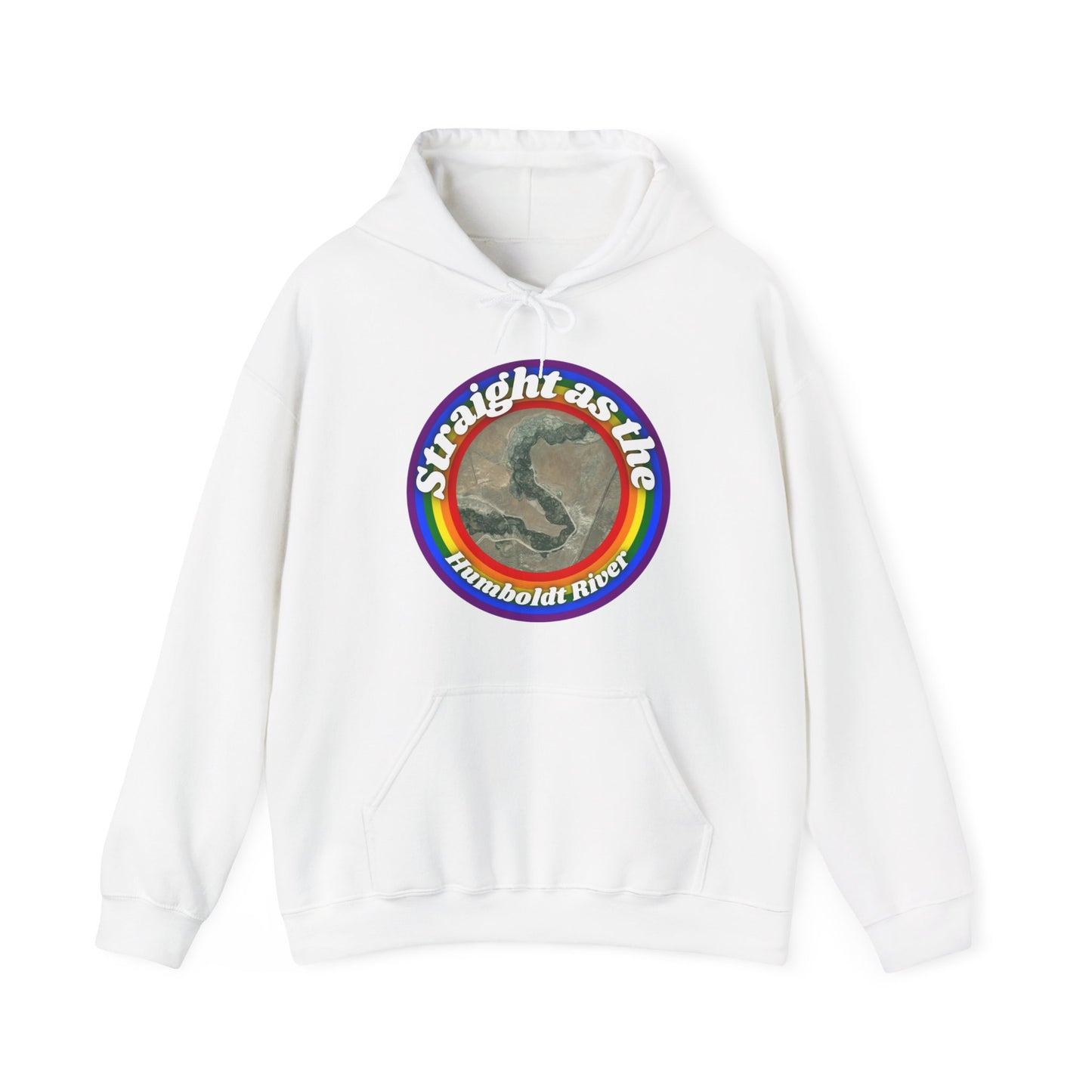 Straight as the Humboldt River 2 Hoodie