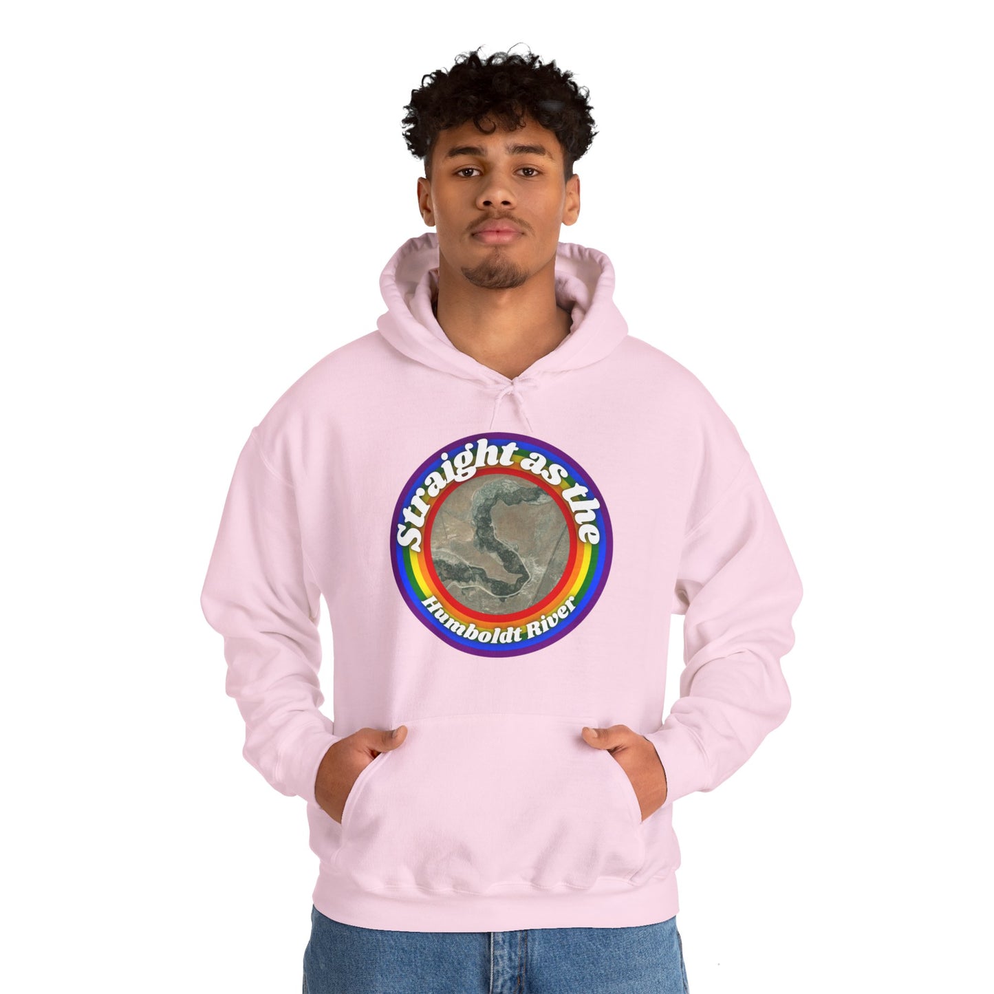 Straight as the Humboldt River 2 Hoodie