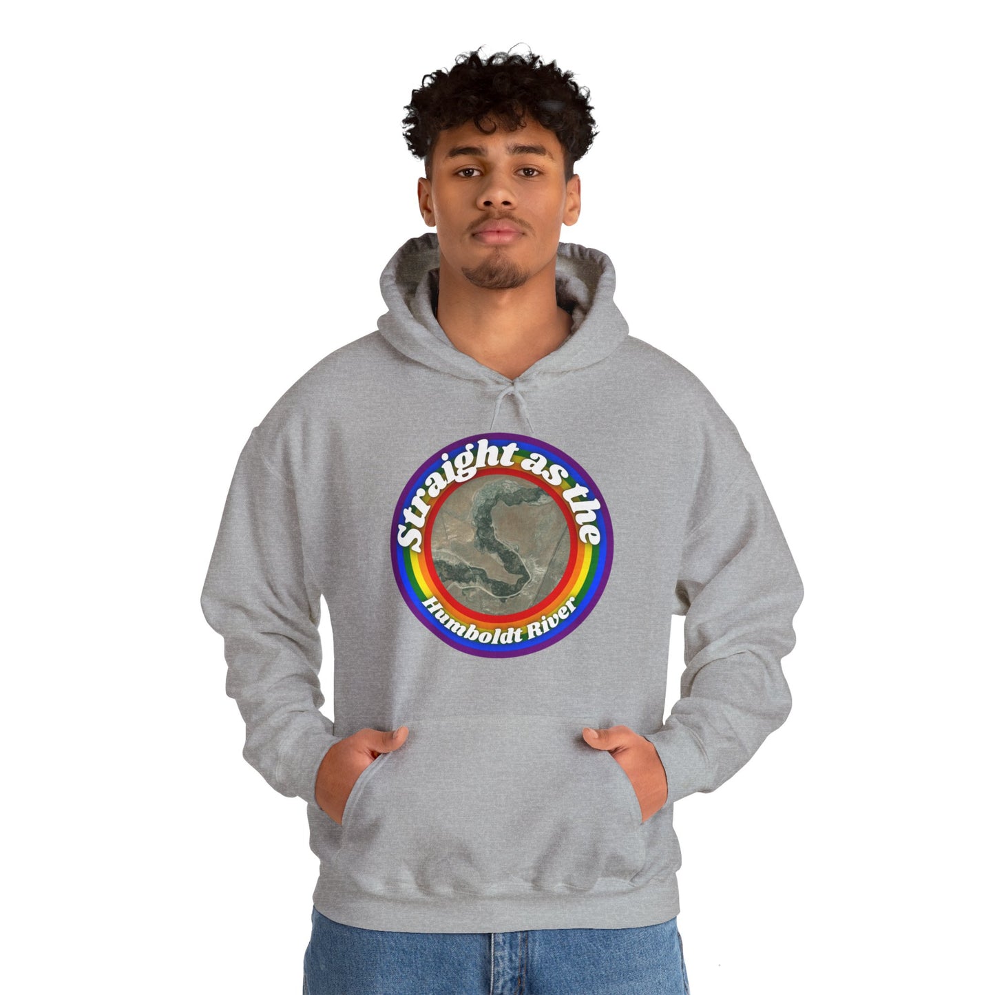 Straight as the Humboldt River 2 Hoodie