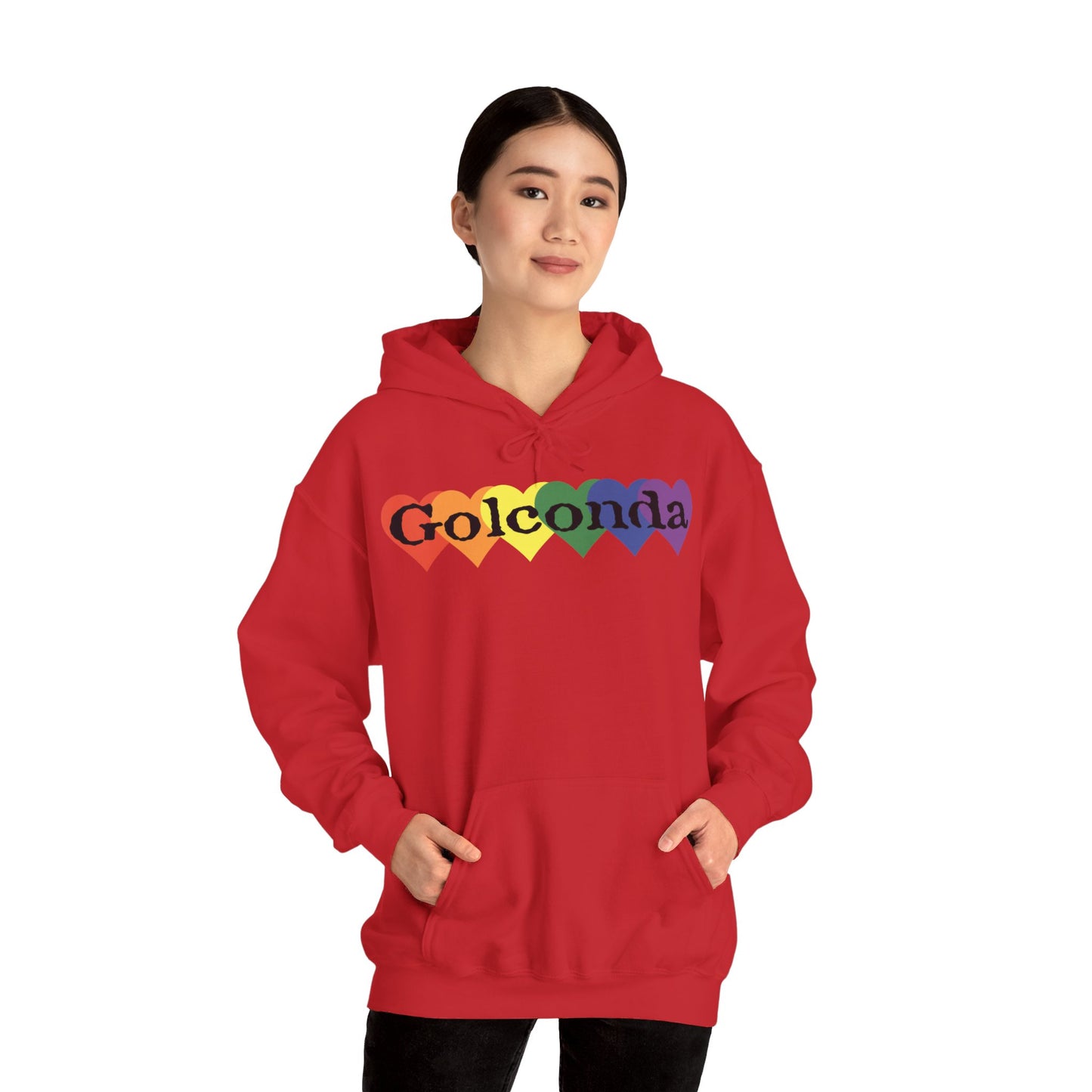 Golconda Hearts Hoodie