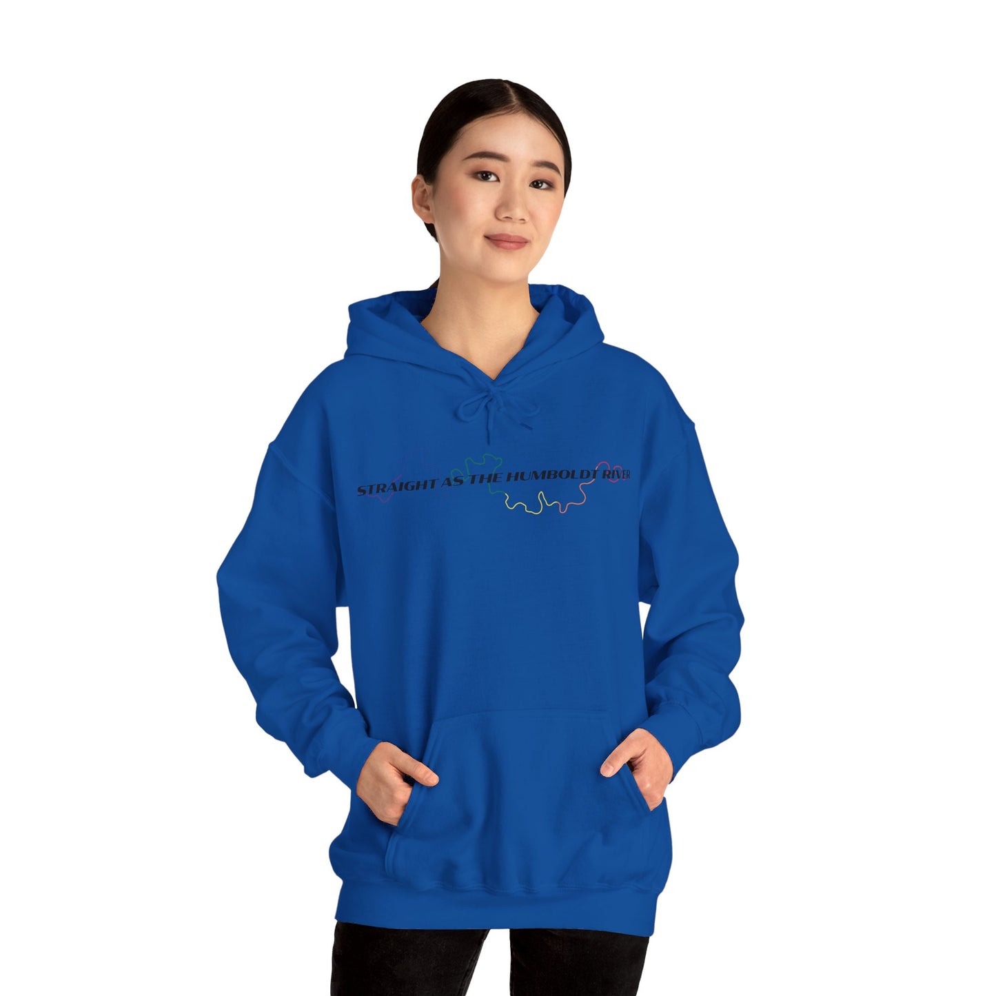 Straight as the Humboldt River 3 Hoodie