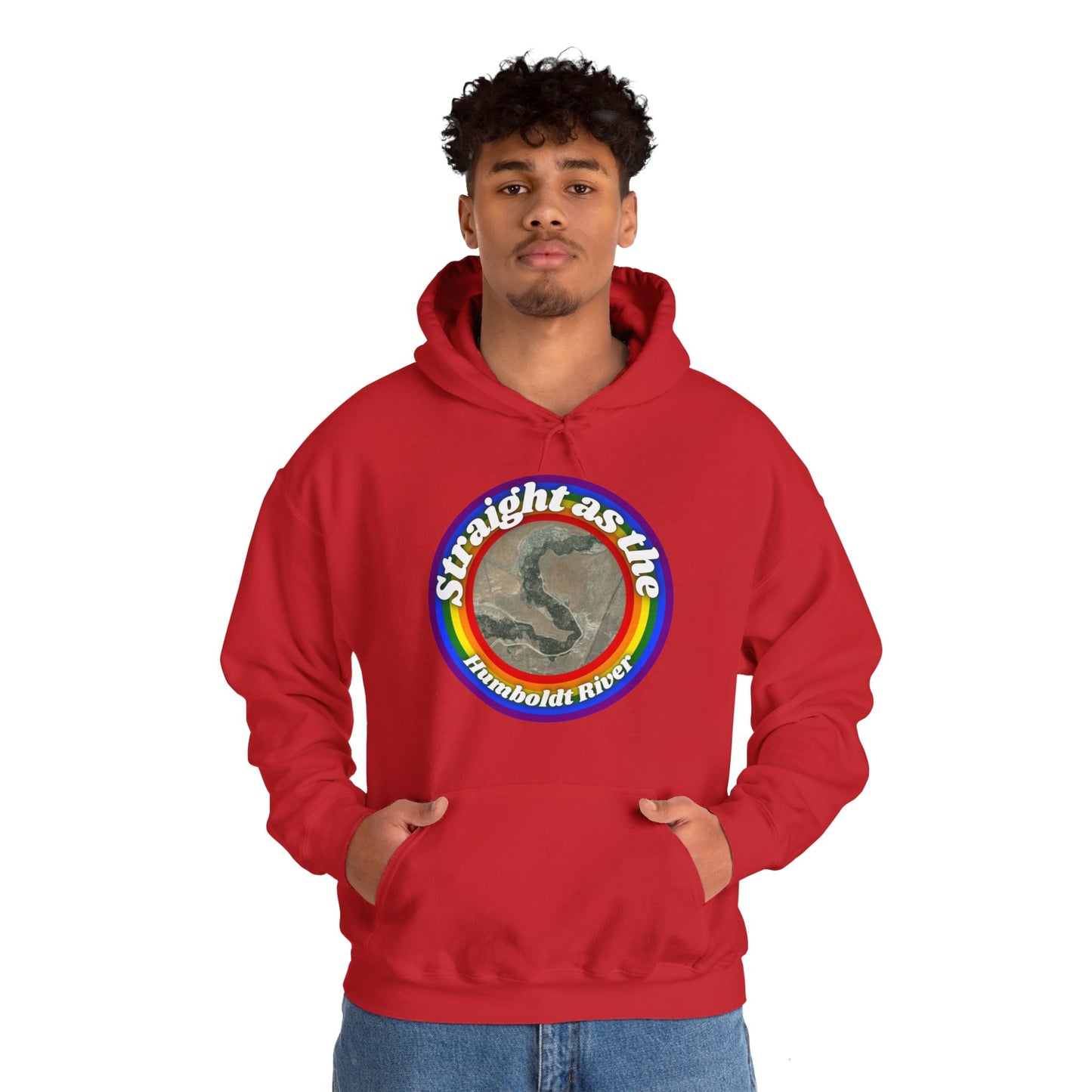 Straight as the Humboldt River 2 Hoodie