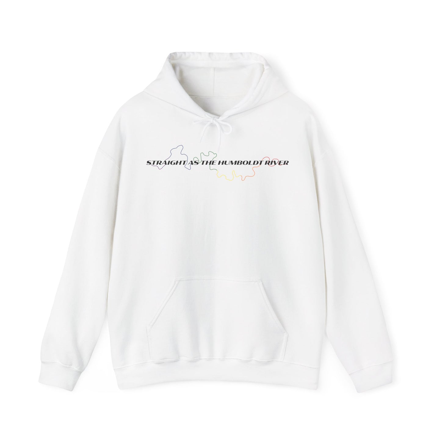 Straight as the Humboldt River 3 Hoodie