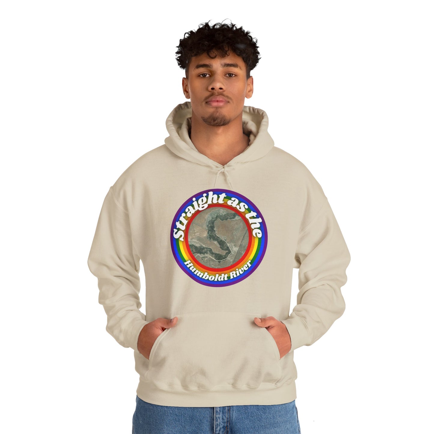 Straight as the Humboldt River 2 Hoodie