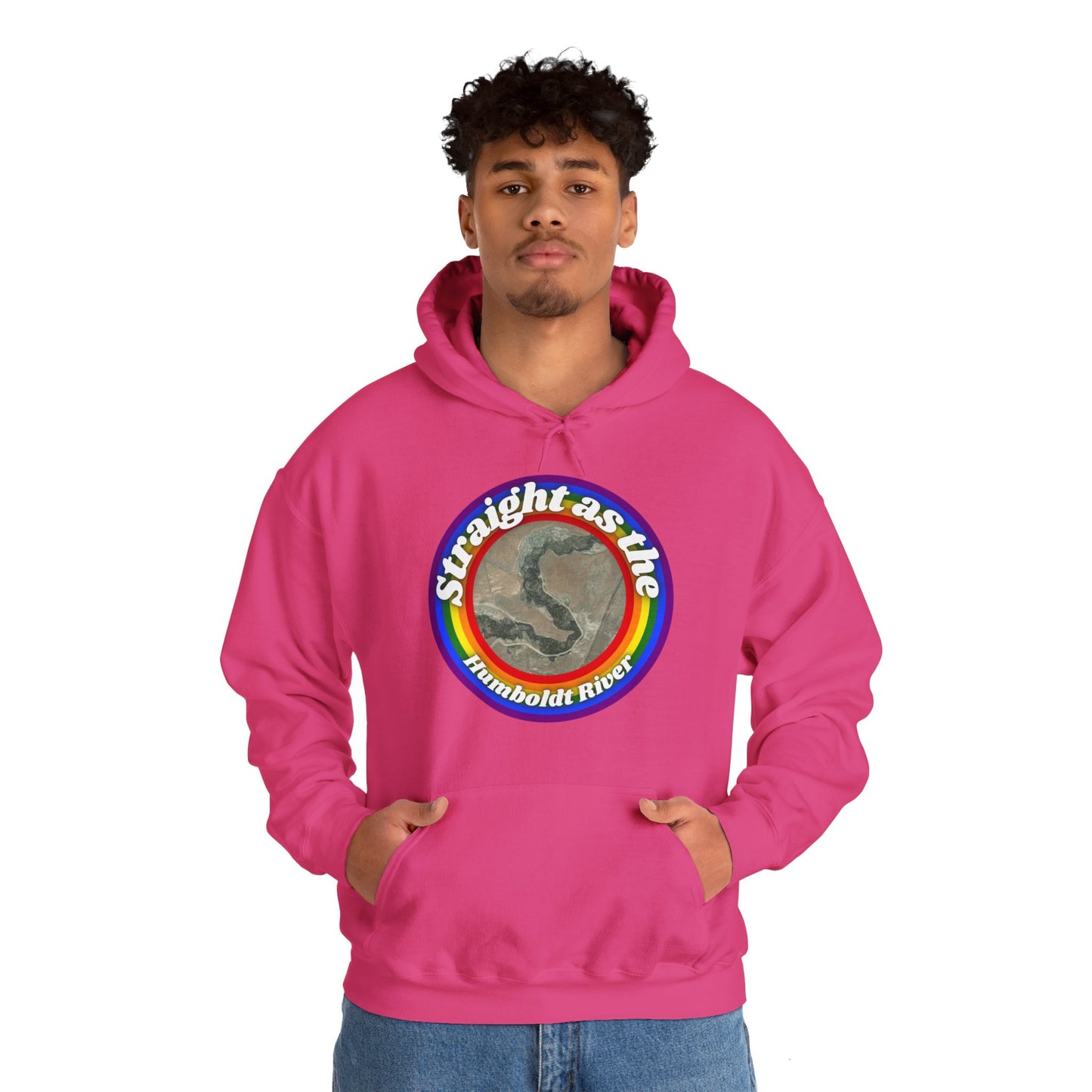 Straight as the Humboldt River 2 Hoodie