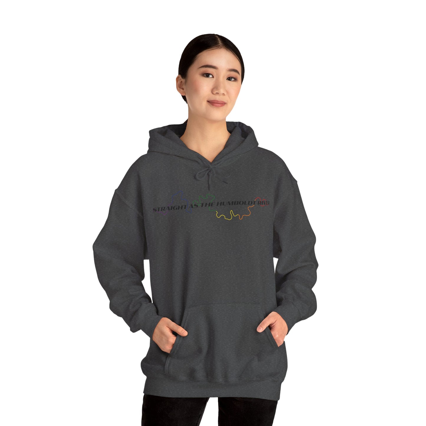 Straight as the Humboldt River 3 Hoodie