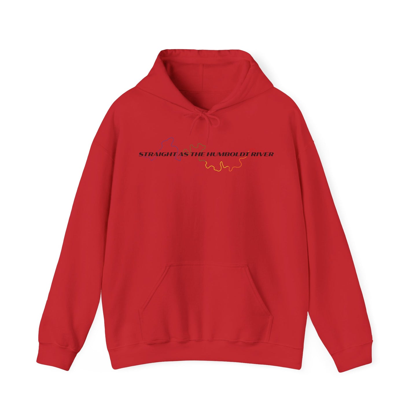 Straight as the Humboldt River 3 Hoodie