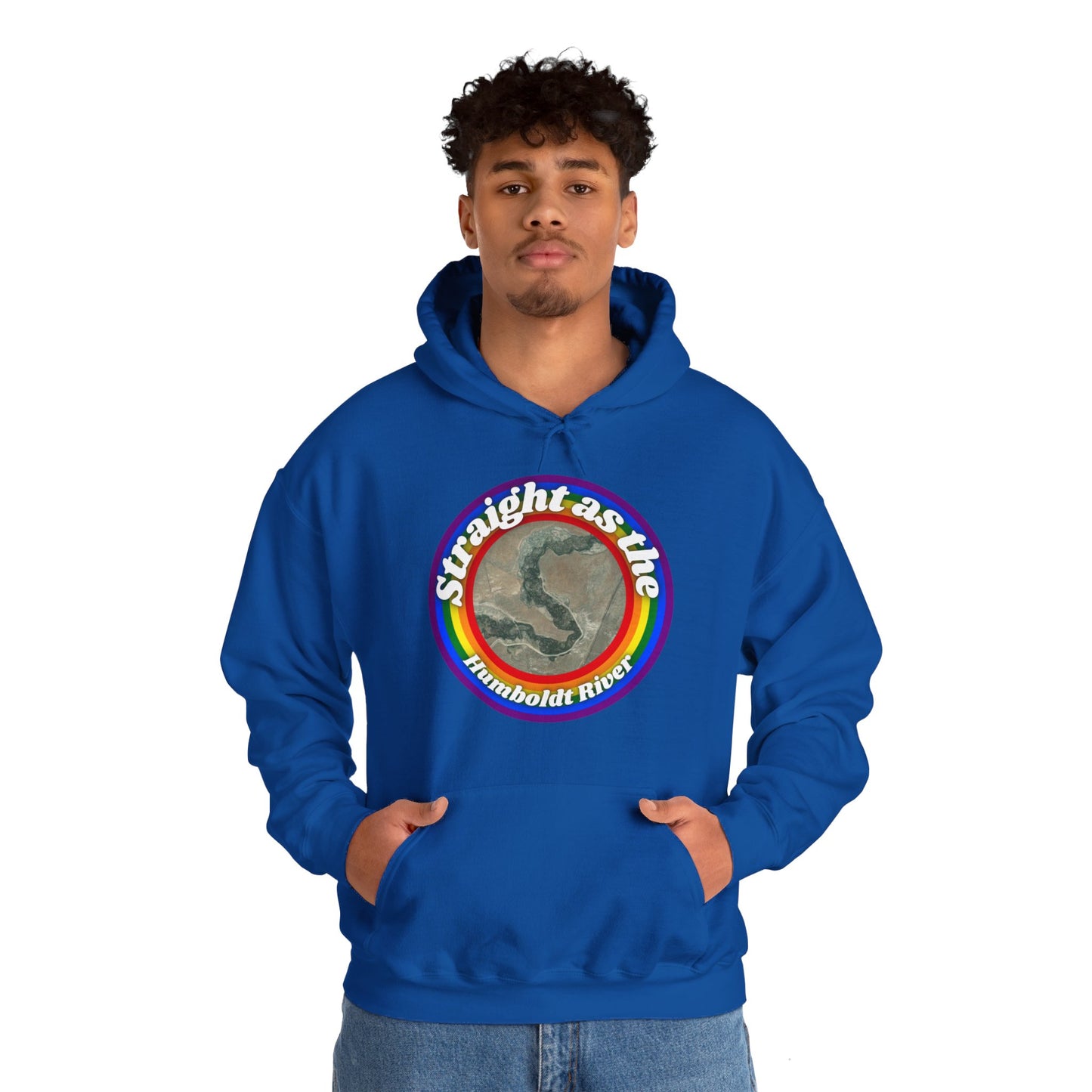 Straight as the Humboldt River 2 Hoodie